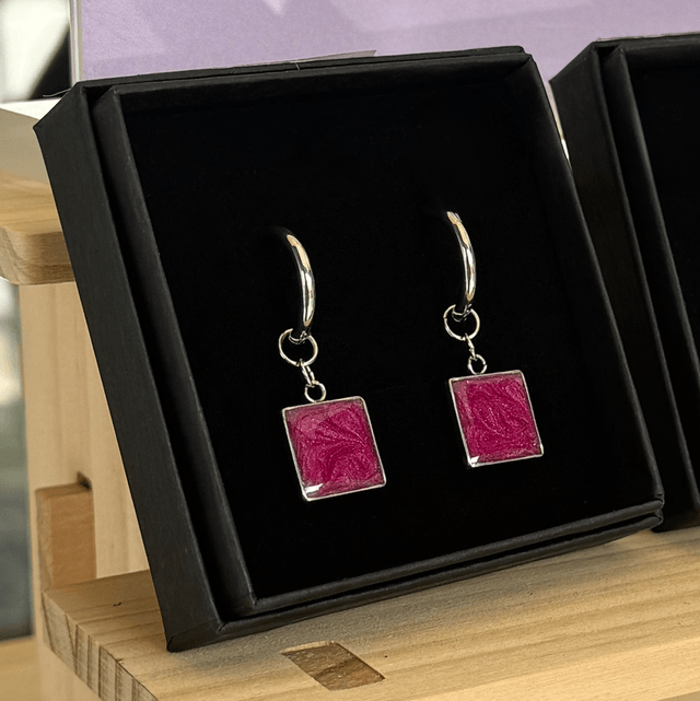 Square Hoop Earrings