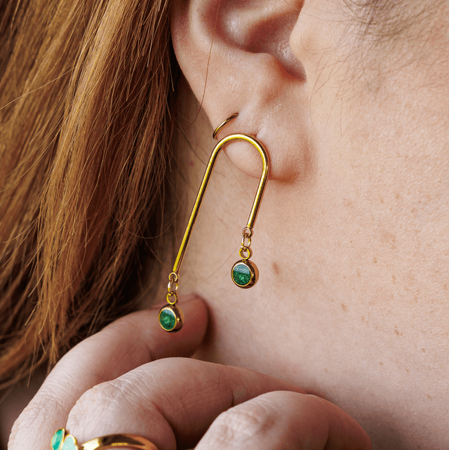 Irregular Drop Earrings
